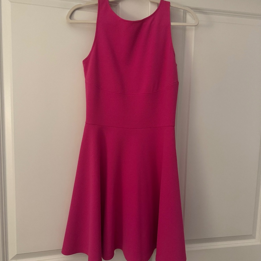 Hot Pink RED dress